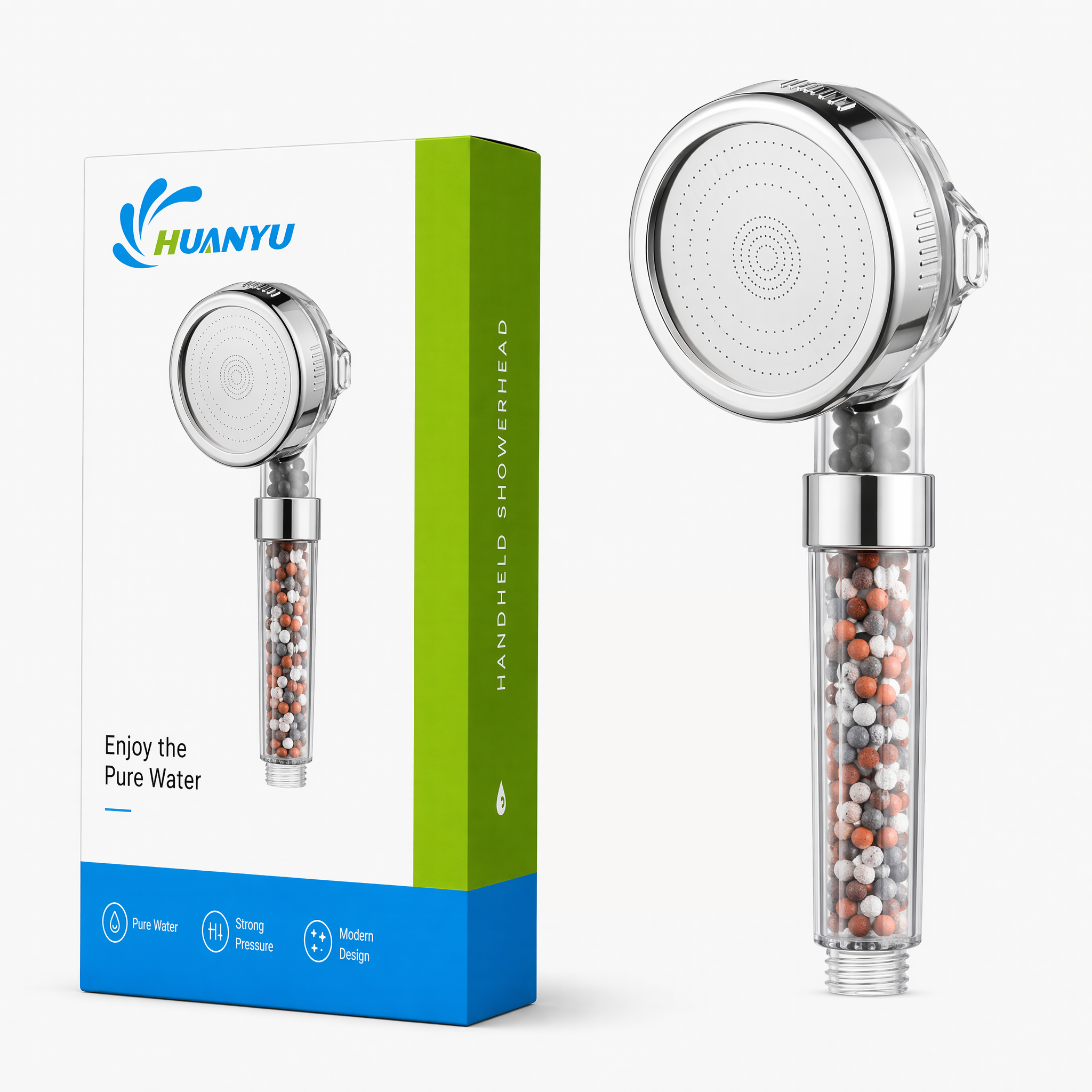 Adoptando una nueva era de baño puro: el cabezal de ducha con filtro Huanyu lidera tendencias de cuidado saludable