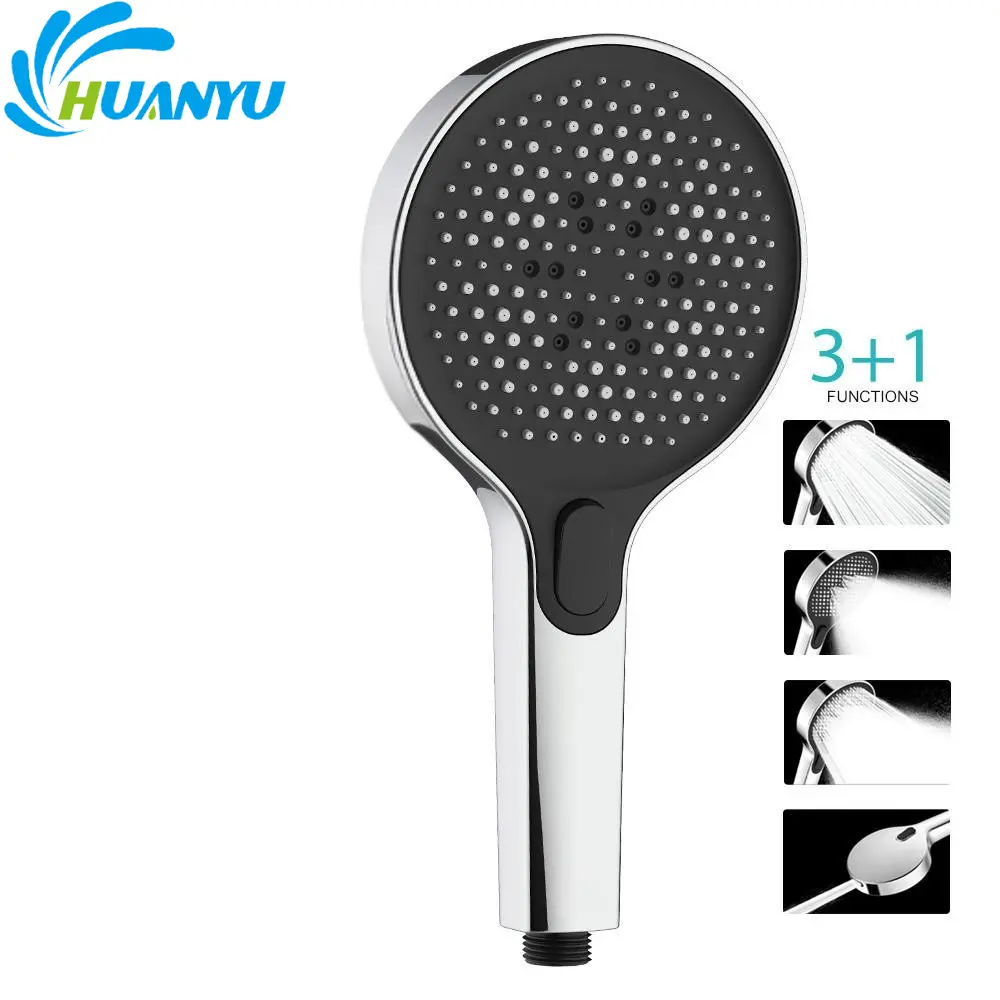 Ducha de mano de plástico ABS con tres salidas de agua