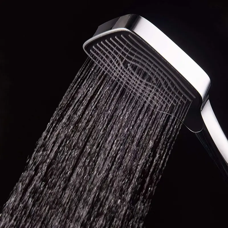 3 Functions Chrome Mini Travelling Hand Held Shower
