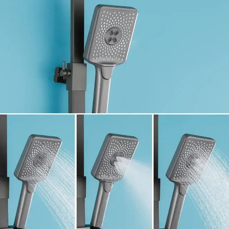 Cabezal de ducha One Key Stop con boquillas autolimpiantes